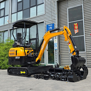 Hightop HT20 Pro Mini máy xúc 1.5ton 2ton 2025 nâng cấp mini pelle CE/EPA/Euro 5 - Product Image 3
