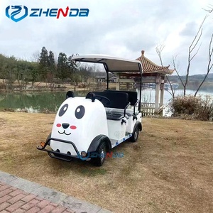 Go-Kart Panda de 4 Plazas, Carro de Golf Eléctrico Homologado para Circular por la Calle, Mini Vehículo Turístico - Product Image 6