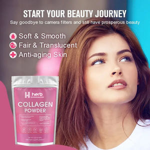 Poudre de protéines de collagène multi-sources, suppléments de vitamine C pour la beauté et le soutien de la peau, marque privée OEM/ODM - Product Image 3