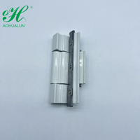Charnière pivotante moderne de qualité professionnelle en alliage d'aluminium pour fenêtres et portes, 2-5 mm, angle d'ouverture de 180 degrés, installation facile