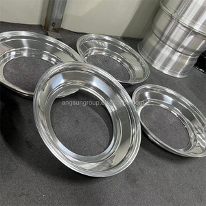 Usine chinoise, matériau 6061 T6, jantes en alliage polies de 3 <span class=keywords><strong>pouces</strong></span> à triple étage, à lèvre inclinée, de <span class=keywords><strong>16</strong></span> à 19 <span class=keywords><strong>pouces</strong></span>, pour les roues forgées de la série <span class=keywords><strong>bbs</strong></span> oz - Product Image 4