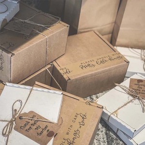 Biểu tượng tùy chỉnh an ninh kraft giấy băng với Acrylic dính cho vận chuyển carton niêm phong Có sẵn màu sắc khác nhau cho hộp đóng gói - Product Image 6