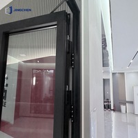 Poignée de verrouillage coulissante pour fenêtre en alliage d'aluminium sur mesure, grille de sécurité, écran d'intimité, double vitrage moderne pour villa