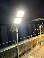 Lampadaire Solaire LED Intégré Tout-en-un 70W, Garantie Usine 3 Ans, IP65, Utilisation Routière, Batterie LiFePO4, Autonomie 3 Jours par Jour de Pluie