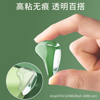 Loyouda Nouveaux protège-coins transparents en forme de goutte d'eau, protections d'angle de table en silicone épaissi anti-collision pour meubles