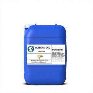 Natural Yarrow (Achillea Millefolium) Essential Oil 1KG Steam Distilled <b>Flower</b> Oil- For Herbal Formulations - Bulk Export Supply - Product Image 2