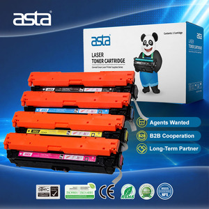Cartouche de toner couleur <span class=keywords><strong>ASTA</strong></span> Brand CE340A CE341A CE342A CE343A 651A avec puce compatible pour HP 700 Color MFP M775 Haute capacité - Product Image 1