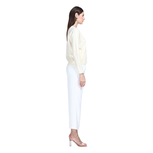 <span class=keywords><strong>Cardigan</strong></span> da Donna a Collo Tondo con Maniche Lunghe, Ricamo Animale e Bottoni, in Maglia Solida, Minimalista Casual Primavera Autunno 2026 - Product Image 3
