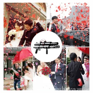 Cañón de confeti electrónico Limin de 2 cañones, accesorio de escenario para uso en fiestas interiores y exteriores - Product Image 2