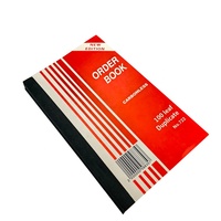 Logo personnalisé papier autocopiant livre de factures impression offset déclaration de reliure parfaite