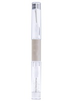 Crayon à sourcils et mascara double embout, gel à sourcils transparent teinté, minéral, waterproof, teinture naturelle, certifié GMP ISO