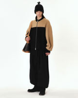 Designer personnalisé pour femmes Dolor Block lâche Long cardigan en tricot côtelé vente chaude en gros pull de vêtements d'extérieur d'hiver