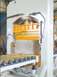 Séparateur de pierre hydraulique automatique pour granit marbre découpeuse hydraulique à visage naturel avec composants de base-pompe à moteur à vendre - Product Image 5