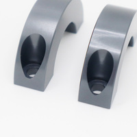 Outils de coupe haute performance, prototypage rapide, service d'anodisation grise, pièces usinées CNC, pièces circulaires en aluminium, fabrication métallique