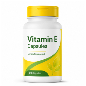 Nouveau Complexe de Vitamine E Naturelle Ultra Tocotriénols 330mg Mélange Antioxydant Soutien Immunitaire Santé de la Peau Adulte 60 Certifié GMP - Product Image 1