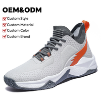 Chaussures de basketball personnalisées à soutien réactif et coussinets pour le devant du pied, idéales pour les sports décontractés en extérieur