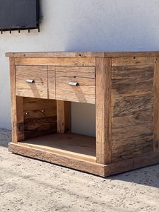 Gran oferta, mesa de centro de bajo precio, mesa de consola de madera reciclada hecha a mano Vintage con cajones, muebles de mesa de nuevo estilo - Product Image 2