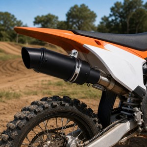 Silencieux d'échappement universel pour moto, 51mm, avec support à ressort DB Killer, pour Dirt Bike Enduro <span class=keywords><strong>MX</strong></span> <span class=keywords><strong>250cc</strong></span> 450cc - Product Image 2