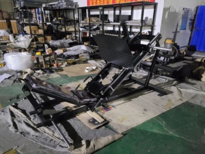 Nouvelle conception, usage commercial et domestique, fabriqué en Chine, LINEAR LEG PRESS, machine de fitness pour salle de sport, à charge libre, RELOADED BILATERAL NM0037 Nouvelle conception - Product Image 5