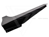 2014 VRS Ver faldas laterales de fibra de vidrio de estilo definitivo para Mitsubishi Lancer Evolution Evo X 2008-2015