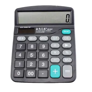 Calcolatrice Jialing 837 all'ingrosso calcolatrice solare a 12 cifre con grande schermo calcolatrice muto