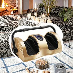 Máquina de Terapia Magnética con Rodillos Eléctricos Calentados al Estilo Coreano para Pies y Pantorrillas, Masajeador de Pies para el Cuidado de los Pies - Product Image 2