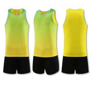 Ensemble de performance pour hommes : Débardeur respirant en maille à séchage rapide, personnalisé avec l'emblème de l'équipe, idéal pour le marathon et l'entraînement, haute qualité - Product Image 6
