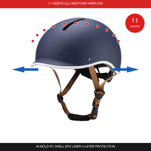 <span class=keywords><strong>Casque</strong></span> de vélo adulte certifié CPSC EN1078 double certification, 11 aérations, léger (485g), technique In-Mold, pour cyclisme, usine OEM ODM - Product Image 5