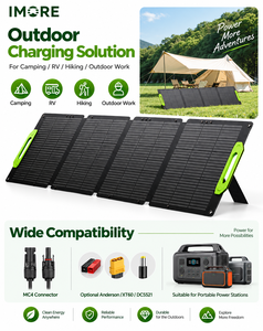 Panel Solar Flexible de 200W, Módulo Monocristalino Ligero para Techo de Caravana, Autocaravana, RV, Campervan - Product Image 4