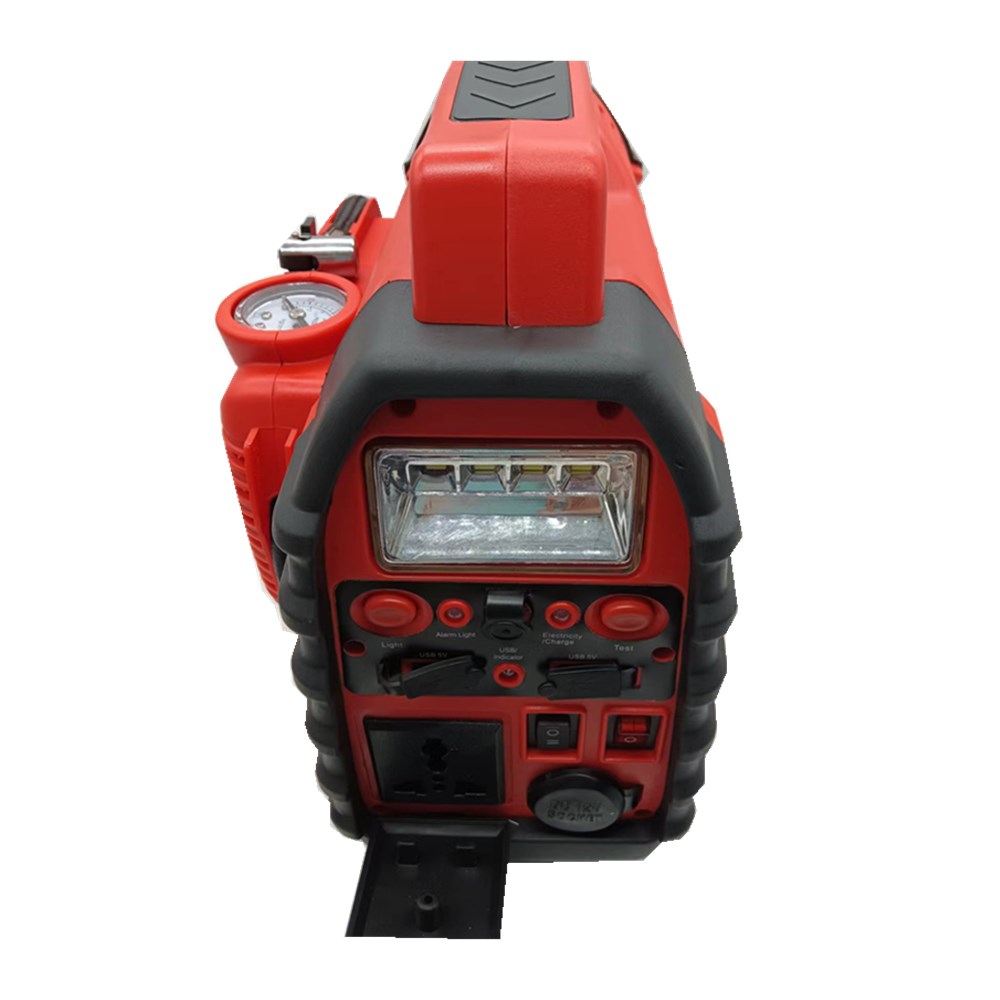 12 В аварийное автомобильное пусковое устройство 110 В 220 В 100 Вт выходное автомобильное зарядное устройство с воздушным компрессором портативный насос для шин