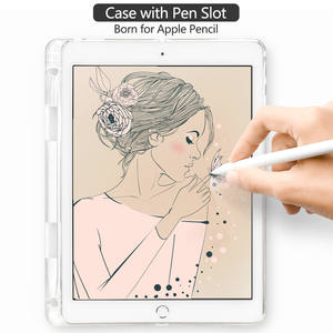 Étui en TPU souple antichoc avec porte-crayon, pour tablette Apple <span class=keywords><strong>iPad</strong></span> <span class=keywords><strong>Pro</strong></span> de 11 <span class=keywords><strong>pouces</strong></span>, <span class=keywords><strong>2021</strong></span> pièces, Design personnalisé - Product Image 2