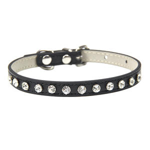 Holesale-collar de lujo para mascotas, joyería para perros con diamantes de imitación ajustables - Product Image 2