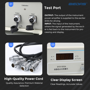 Instrumento de Medición Quasiestático D33 para Pruebas de Cerámica Piezoeléctrica en Materiales Piezoeléctricos D33 - Product Image 6