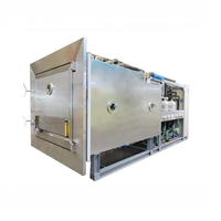 2000kg Voedsel Vacuümvriesdroogmachine met grote capaciteit, motor, tandwielmotor, PLC-pomp voor fruit en groenten