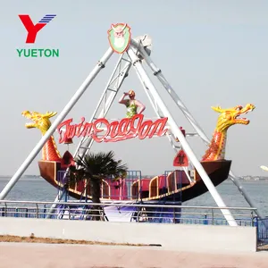 China Proveedor Niños Parque al aire libre Atracción Parque de atracciones Paseo Columpio Dragón Mecánico Barco pirata