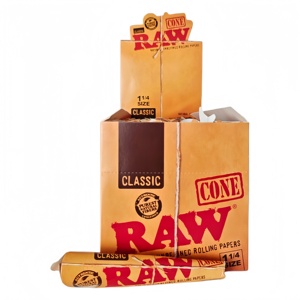For Classic Brown Cone <b>Rolling</b> Papers 78mm 1 1/4 Natural Plant Fiber Slow Burning 6pieces/smallbox 32smallboxes/display <b>Box</b> - Product Image 6
