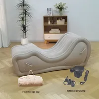 Canapé gonflable moderne Highwin 170CM avec pompe à air automatique, mobilier pour couples, jouets sexuels pour adultes, salon extérieur