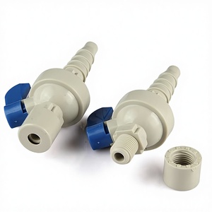 Valvola Manuale per Tubo dell'Acqua a Connessione Rapida PP-R/PE con Guarnizioni in PTFE/EPDM, Dimensioni Porte da 1/4 a 1 Pollice - Product Image 2