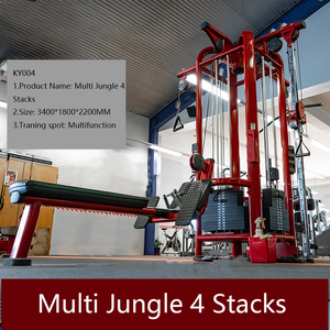 Equipo de gimnasio de lujo, entrenador funcional comercial, 4 estaciones, Multi jungla, 4 niveles - Product Image 6