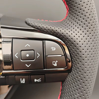 Volant en cuir de style Thong pour IS ES Corolla Yaris Voxy Prado 86 Hilux Supra Mk5 Landcruiser