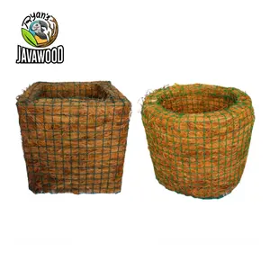 最新热卖椰子纤维壶园艺植物尺寸22 * 16厘米环保产品
