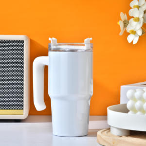 Gobelet isotherme en acier inoxydable de 20 oz avec poignée amovible pour sublimation, idéal pour les étudiants et les voyages – Expédié depuis notre entrepôt aux États-Unis - Product Image 2
