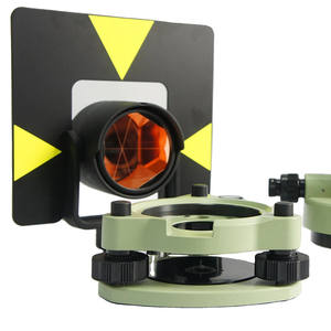 Conjunto prisma único Kit montagem para equipamento medição estação <span class=keywords><strong>total</strong></span> Sistema Tribrach com prisma medição - Product Image 1