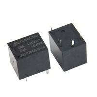 Relais de puissance PCB 12V, relais DC12V 20A 12VAC JQC-T78-DC12V-A