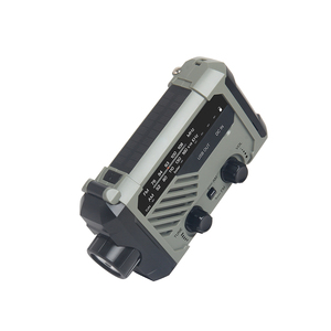 วิทยุพกพา NOAA 2000mAh พร้อมระบบวิทยุพยากรณ์อากาศ AM/<span class=keywords><strong>FM</strong></span>  ไฟฉายพลังงานแสงอาทิตย์ วิทยุฉุกเฉิน ไฟฉายมือหมุน โคมไฟตั้งโต๊ะ ไฟฉายพลังงานแสงอาทิตย์ ไฟฉาย SOS - Product Image 6