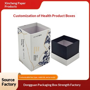 Custom Chinese Style Health Supplement <b>Gift</b> <b>Boxes</b> with Color Printing Made in Dongguan - Product Image 5