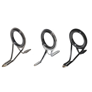 grey All ceramic KW style SIC fishing rod guide Used for self-made raft rod - Product Image 1
