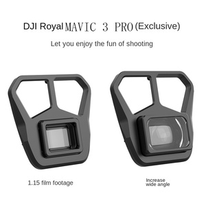 Voor Royal Mavic <span class=keywords><strong>3</strong></span> PRO aluminiumlegering groothoeklens en breedbeeldfilterfilm vervorming drone-accessoires - Product Image 2
