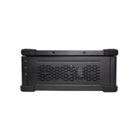 Châssis industriel renforcé de 15.6 pouces Boîtier d'ordinateur portable ATX portable de qualité médicale avec support de serveur de ventilateur stocké