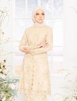 Ensemble tunique musulmane décontractée de couleur unie avec pantalon chemisier pour femmes Baju Kurung Abaya vêtements islamiques hauts pour femmes 2022